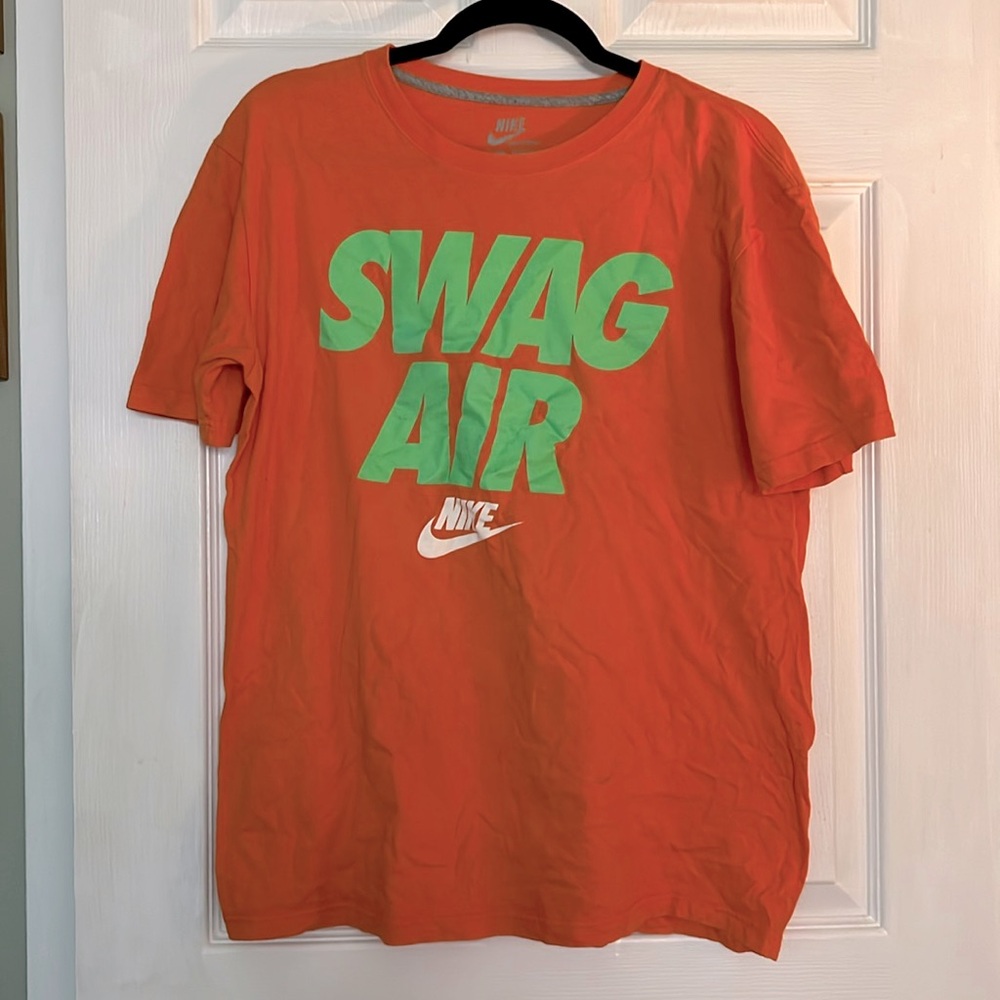 Orange Nike Swag Air sportswear large